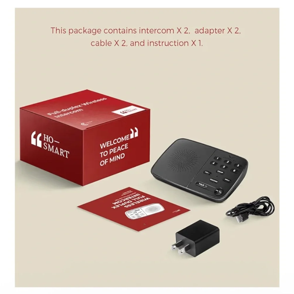 Hosmart Wireless Intercom System Two Way Real-Time - Picture 3 of 8